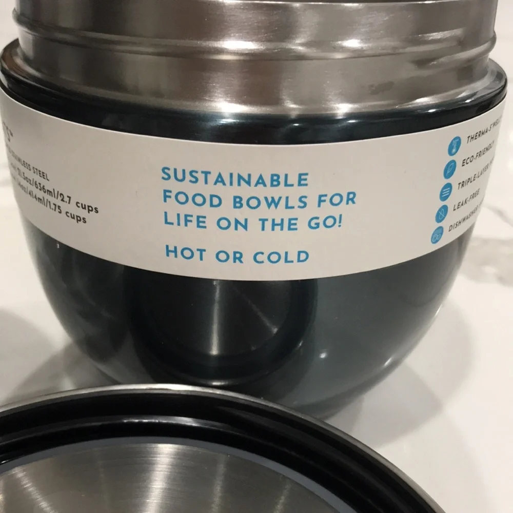 Swell Eats Insulated Stainless Steel bowl (price is for one bowl) - Picture 5 of 12